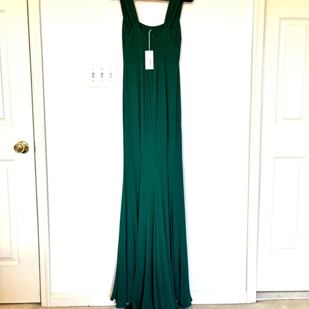 Reformation Ballina Dress Spruce New with Tags Size 4 Holiday Wedding Prom